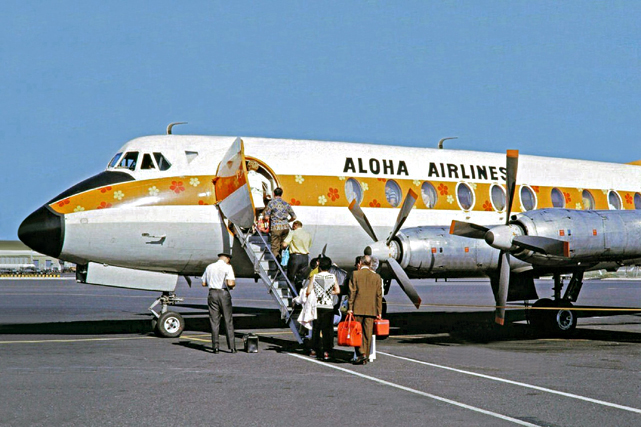 Photo of Aloha Airlines Viscount N7415 c/n 113