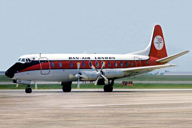 Photo of Dan-Air London Viscount G-BGLC c/n 436 July 1979