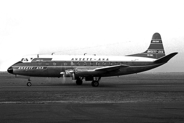 Photo of ANSETT-ANA Viscount VH-RML