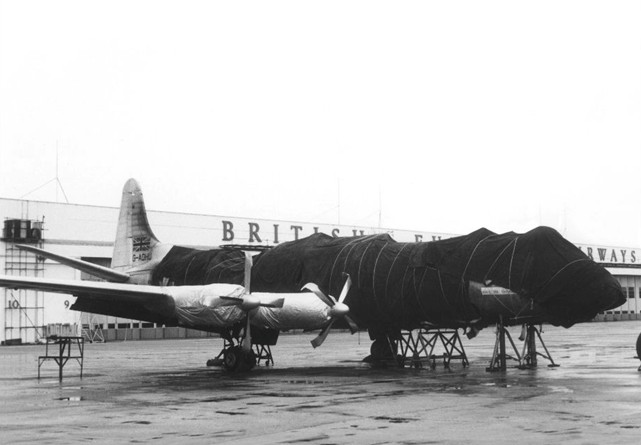 Photo of British European Airways Corporation (BEA) Viscount G-AOHU c/n 169