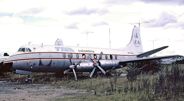 Photo of Aerolineas Taxi Aéreo Opita (TAO) Viscount HK-1057 c/n 118 September 1978