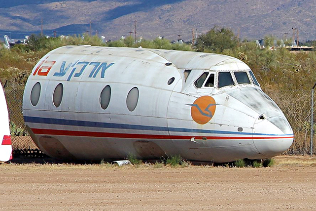 Photo of Aircraft Restoration & Marketing (ARM) Viscount 4X-AVE c/n 403 November 2012