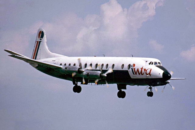 Photo of Intra Airways Viscount G-BAPE c/n 341