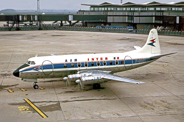Photo of Air Inter (Lignes Aériennes Intérieures) Viscount F-BOEC c/n 10 September 1972