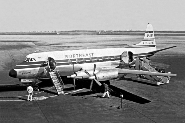 Photo of Northeast Airlines Inc Viscount N6591C c/n 233