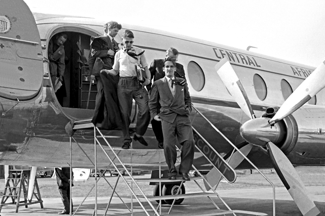 Photo of Central African Airways Corporation (CAA) Viscount VP-YNC c/n 100 June 1956