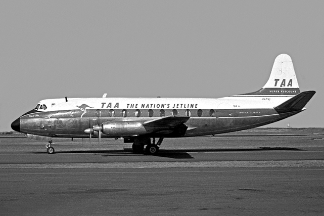 Photo of Trans-Australia Airlines (TAA) Viscount VH-TVJ