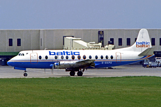 Photo of British Midland Airways (BMA) Viscount G-BAPG
