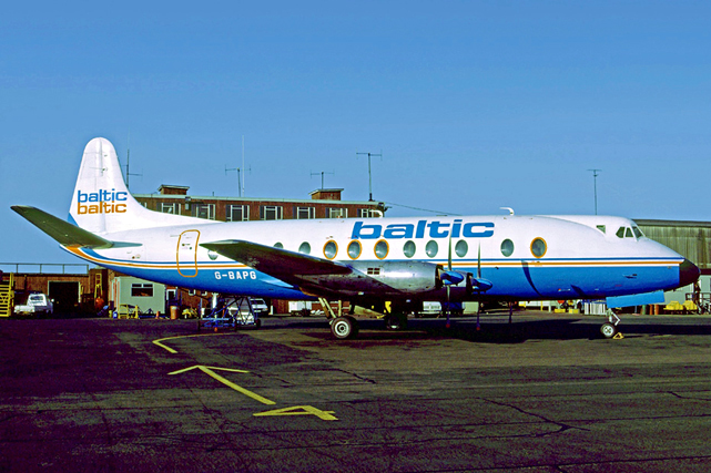 Photo of STH Sales Ltd Viscount G-BAPG c/n 344