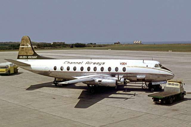 Photo of Channel Airways Viscount G-AMOJ c/n 23