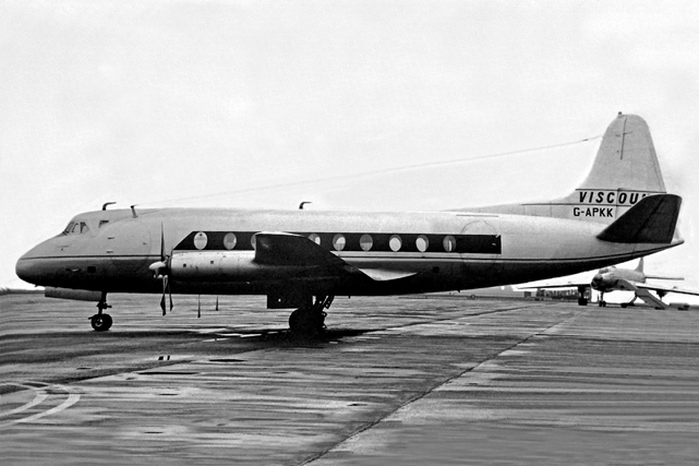 Photo of Vickers-Armstrongs (Aircraft) Ltd Viscount G-APKK