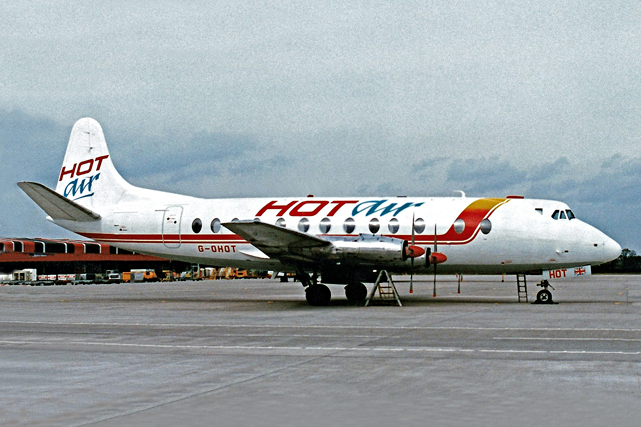 Photo of Hot Air Viscount G-OHOT c/n 349 April 1989