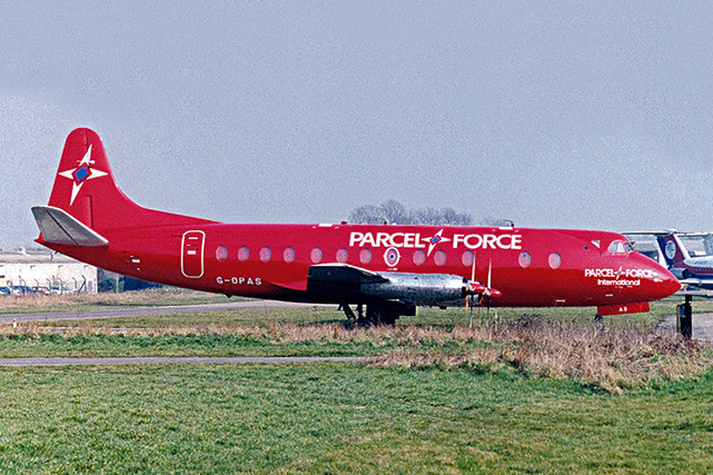 Photo of British World Airlines (BWA) Viscount G-OPAS