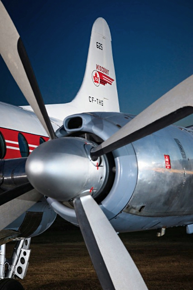 Photo of British Columbia Aviation Museum (BCAM) Viscount CF-THG c/n 224 July 2016