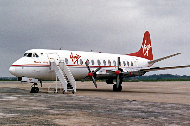 Photo of British Air Ferries (BAF) Viscount G-AOYP