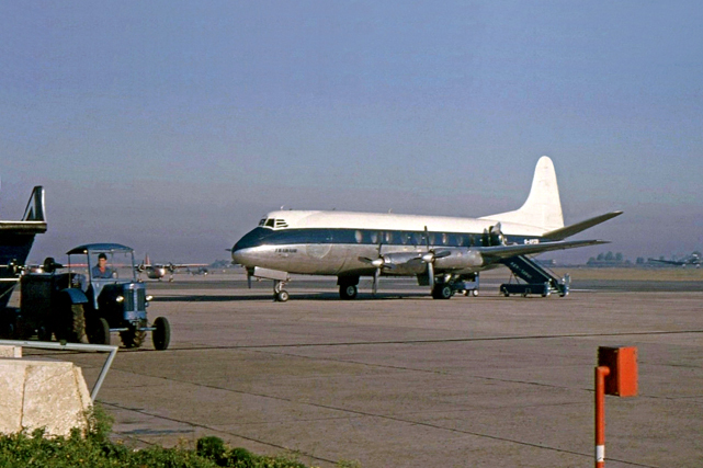 Photo of Tradair Ltd Viscount G-APZB c/n 30 June 1960