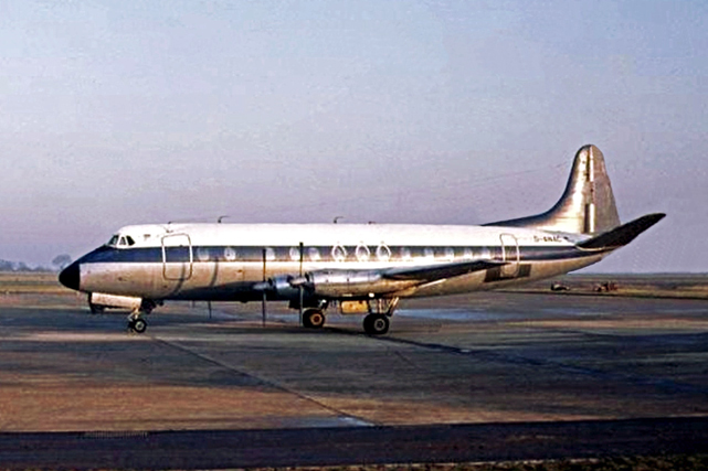 Photo of Universal Aviation Supply Ltd Viscount D-ANAC c/n 370
