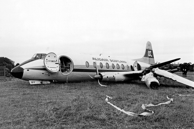 Photo of Alidair Viscount G-ARBY c/n 10 July 1980