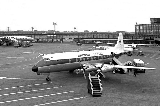 Photo of British United Airways (BUA) Viscount G-APTC