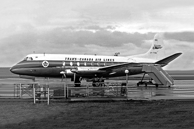 Photo of Trans-Canada Air Lines (TCA) Viscount CF-THM c/n 273 December 1957