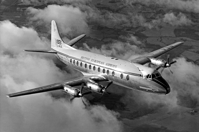 Photo of British European Airways Corporation (BEA) Viscount G-AOJC c/n 152