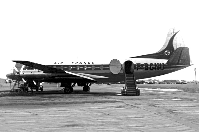 Photo of Air France Viscount F-BGNU c/n 38 July 1955