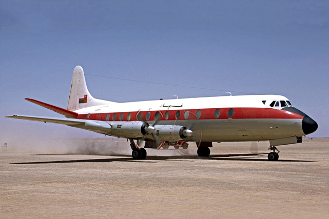 Photo of Air Force of the Sultanate of Oman (AFSO) Viscount 501
