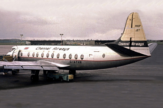 Photo of Channel Airways Viscount G-ATVR