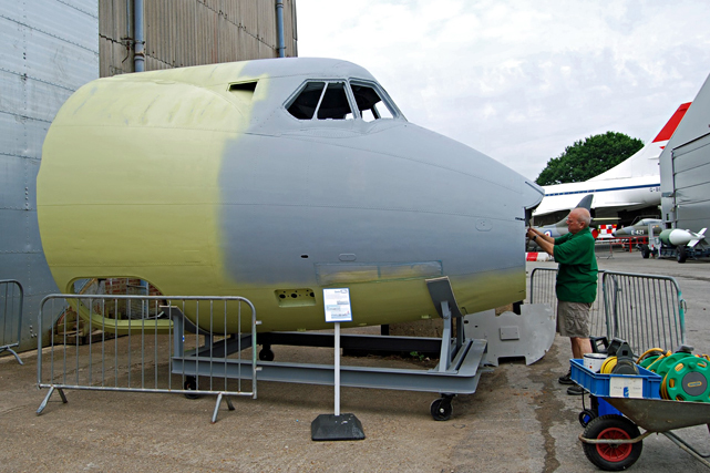 Photo of Brooklands Museum Viscount G-AZLP c/n 346 June 2017