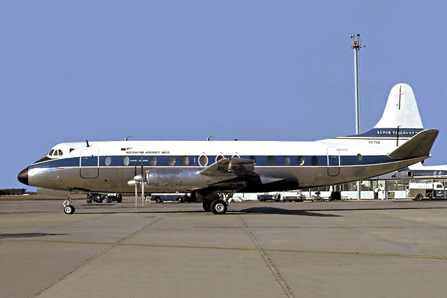 Photo of Consolidated Aviation Holding Pty Ltd Viscount VH-TVQ