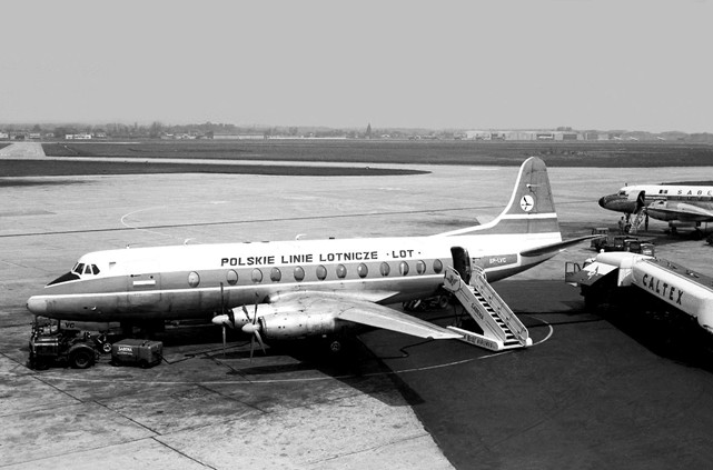 Photo of Polskie Linie Lotnicze (LOT) Viscount SP-LVC c/n 248 May 1963