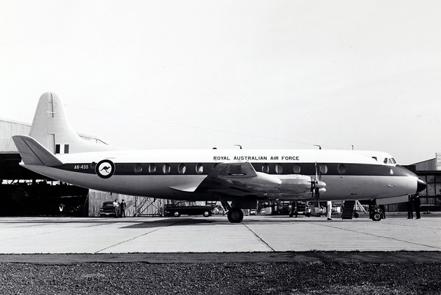 Photo of Royal Australian Air Force (RAAF) Viscount A6-435