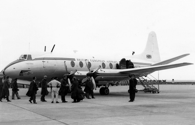 Photo of Vickers-Armstrongs (Aircraft) Ltd Viscount G-AHRF c/n 1