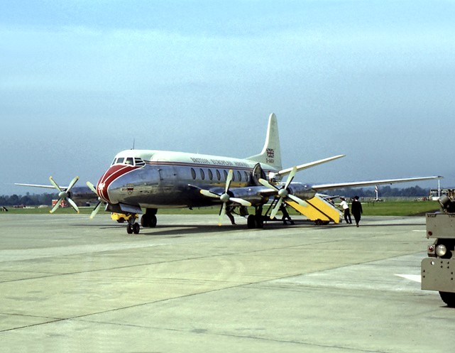 Photo of British European Airways Corporation (BEA) Viscount G-AMOH c/n 21 November 1960
