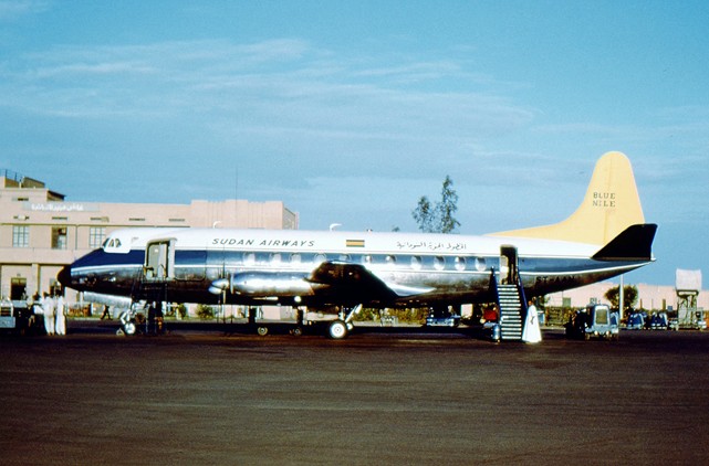 Photo of Sudan Airways Viscount ST-AAN c/n 419