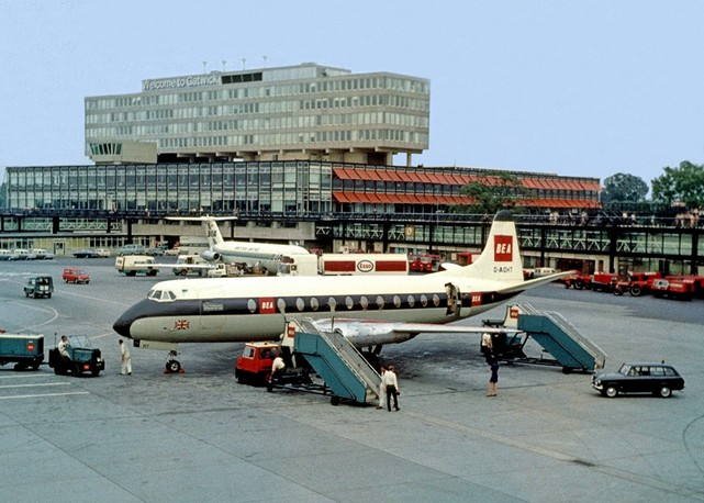 Photo of British European Airways Corporation (BEA) Viscount G-AOHT c/n 168 June 1968