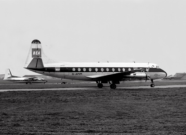 Photo of British European Airways Corporation (BEA) Viscount G-APIM c/n 412 February 1969