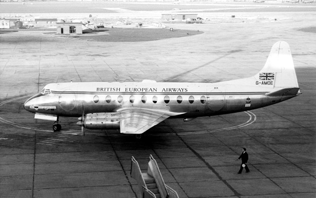 Photo of British European Airways Corporation (BEA) Viscount G-AMOE c/n 17