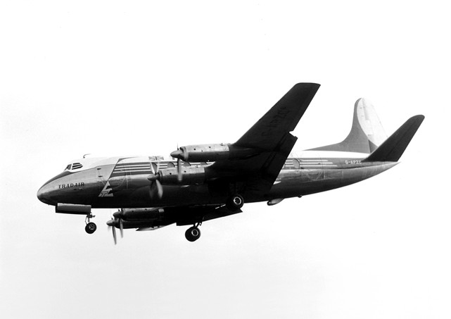 Photo of Tradair Ltd Viscount G-APZC c/n 34 April 1960