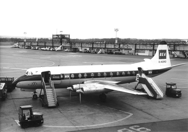 Photo of British European Airways Corporation (BEA) Viscount G-AORD *