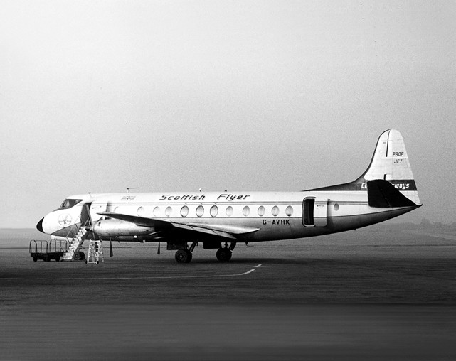 Photo of Channel Airways Viscount G-AVHK c/n 359