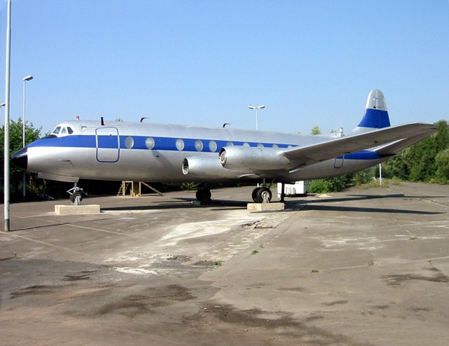 Photo of Flugzeug Restaurant Silbervogel Viscount D-ANAB c/n 369 July 2002