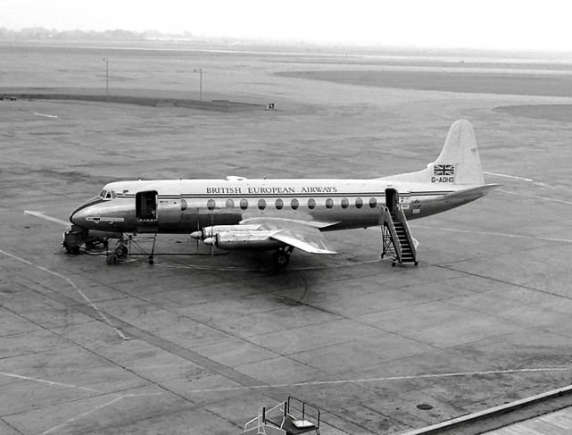 Photo of British European Airways Corporation (BEA) Viscount G-AOHO c/n 164 October 1957