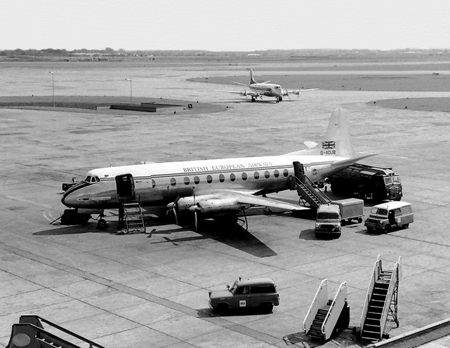 Photo of British European Airways Corporation (BEA) Viscount G-AOJB c/n 151 May 1957