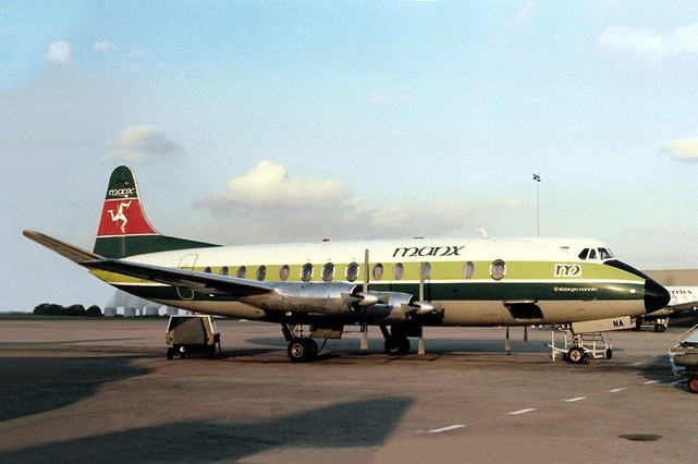 Photo of British Midland Airways (BMA) Viscount G-AZNA c/n 350