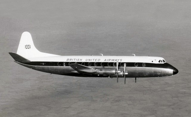 Photo of British United Airways (BUA) Viscount G-APNE c/n 403 February 1961