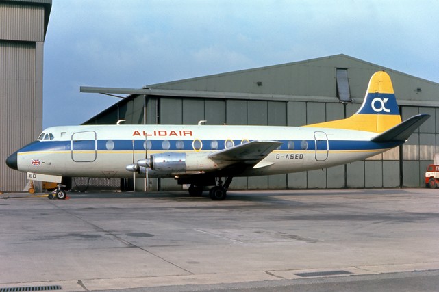 Photo of Alidair Viscount G-ASED c/n 419 February 1973