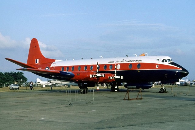 Photo of Royal Aircraft Establishment (RAE) Viscount XT661