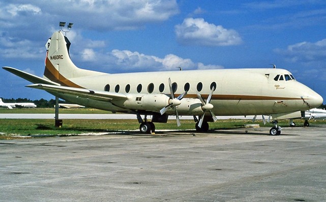 Photo of Lowey Air Services Viscount N460RC c/n 117