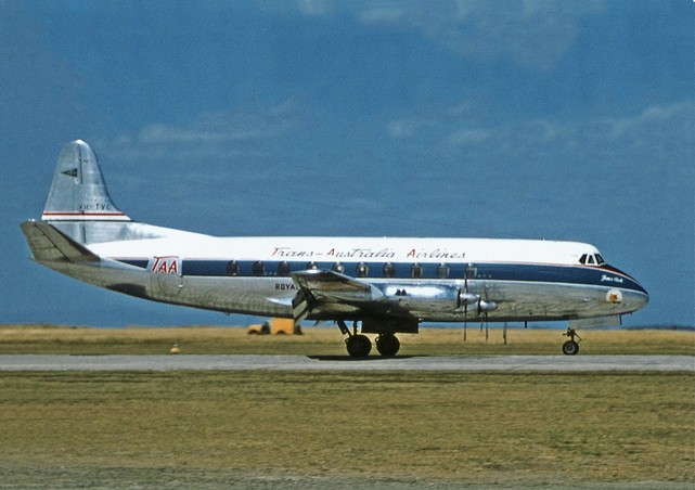 Photo of Trans-Australia Airlines (TAA) Viscount VH-TVL c/n 197 December 1957